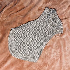 Free people cowl neck knit sleeveless